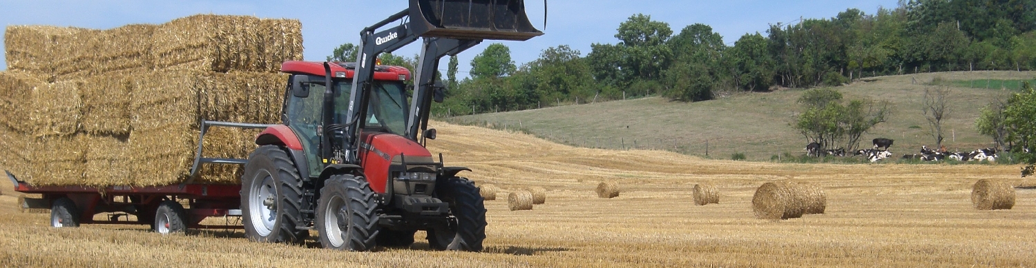 Tracteur de la ferme