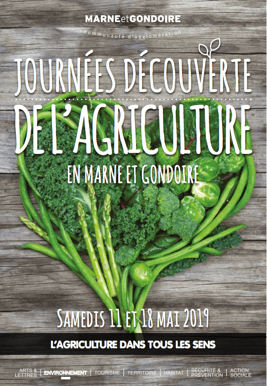 Affiche des journées de découverte de l'agriculture